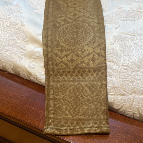 7 For All Mankind metallic print jeans - Picture 3 of 9